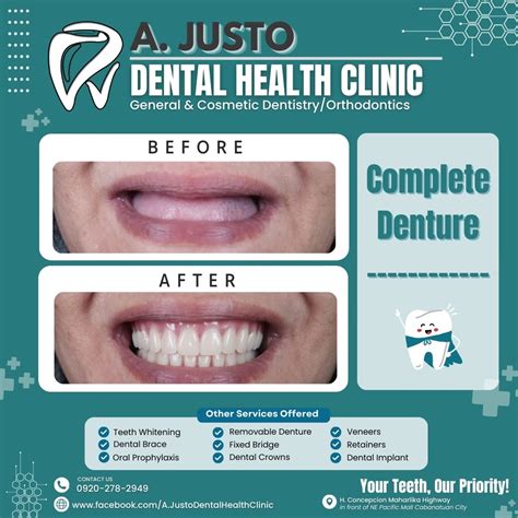 best dental clinic in cabanatuan city|A. Justo Dental Health Clinic .